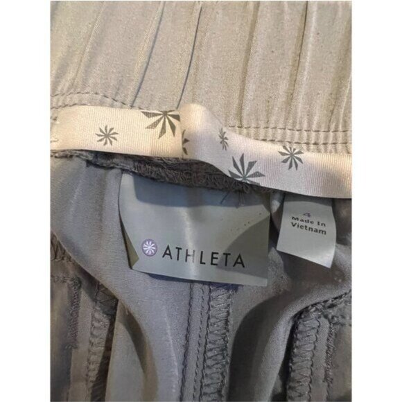 Athleta Flint Grey Aspire Ankle Pant Travel Commute Size 4 Women's - Picture 12 of 12